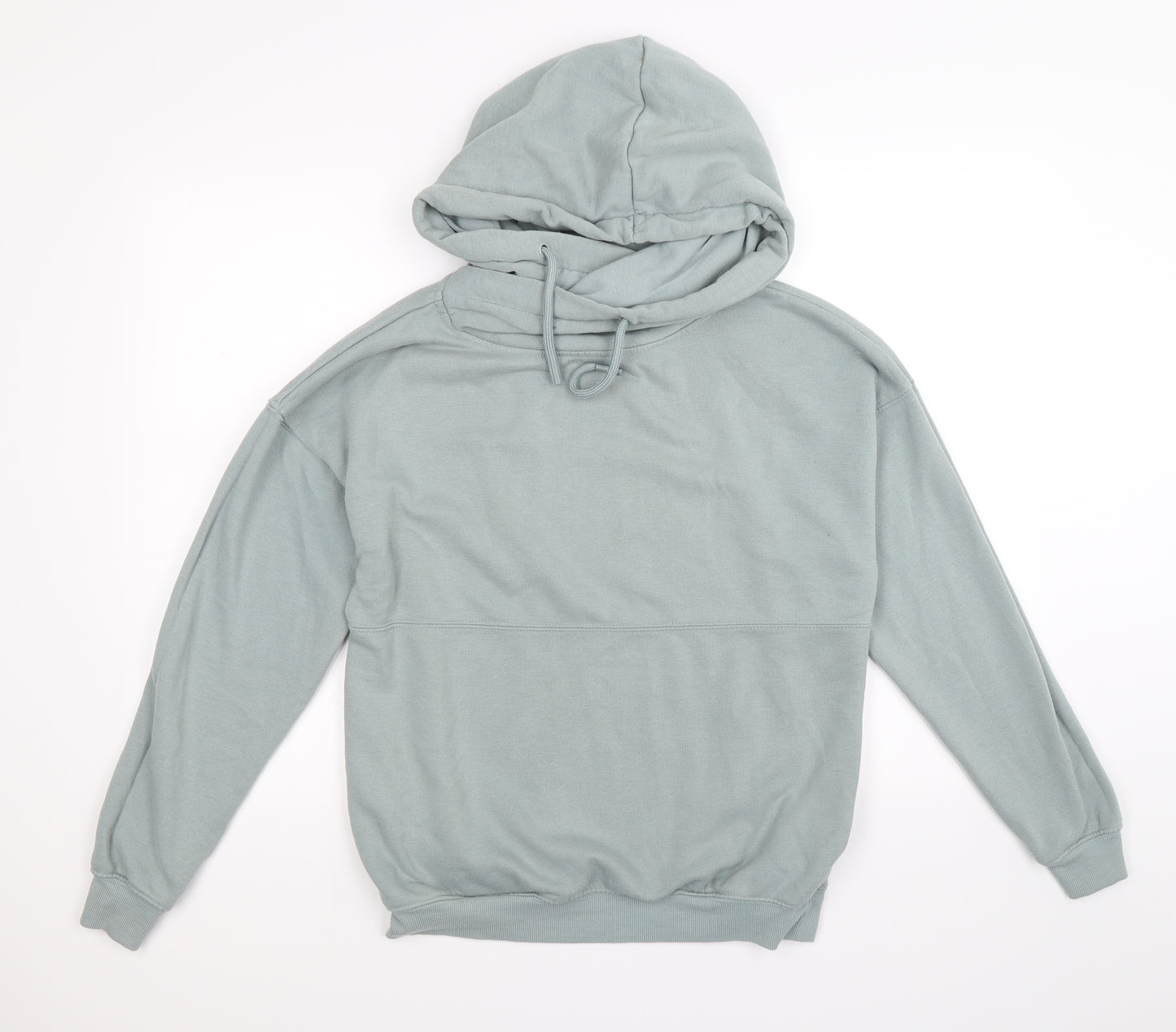 Primark Womens Green  Jersey Pullover Hoodie Size M