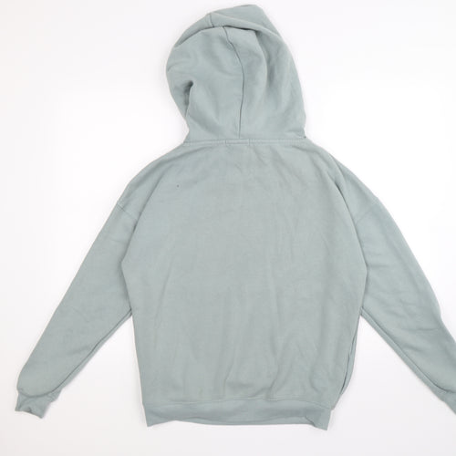 Primark Womens Green  Jersey Pullover Hoodie Size M
