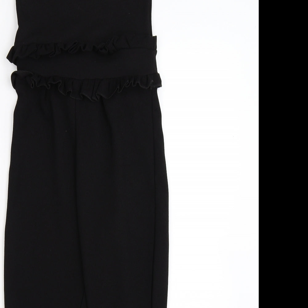 pretty little thing Womens Black   Jumpsuit One-Piece Size 6 L21 in