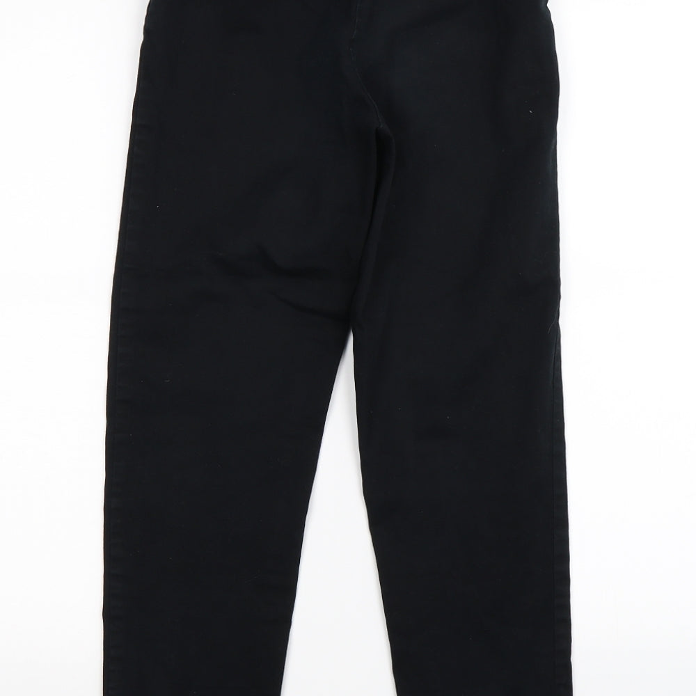 H&M Womens Blue   Capri Trousers Size 8 L26 in