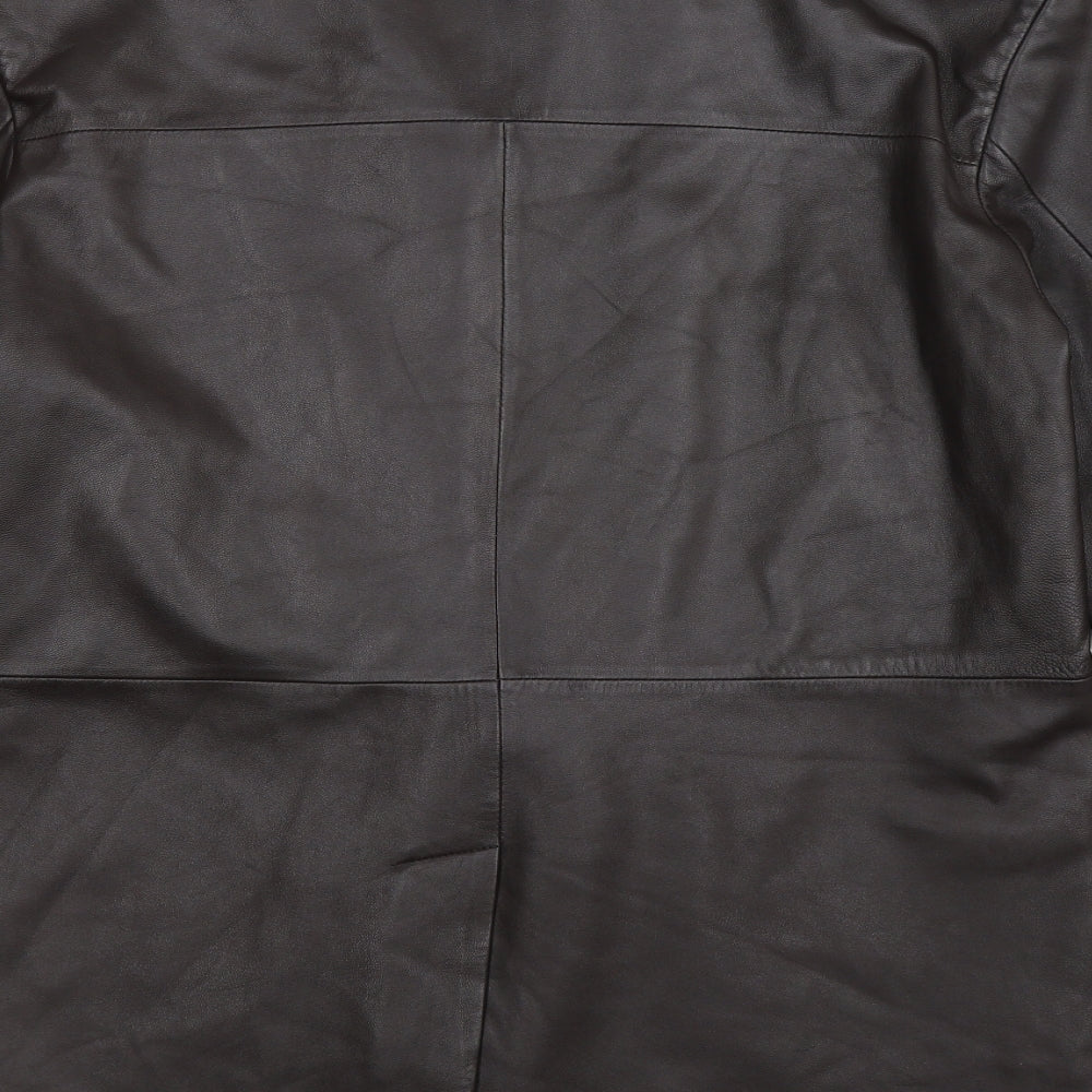 Zara Mens Brown   Overcoat Jacket Size L