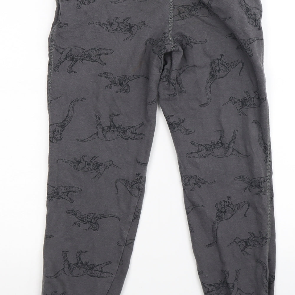 carters Boys Grey  Jersey Jogger Trousers Size 10 Years - dinosaur