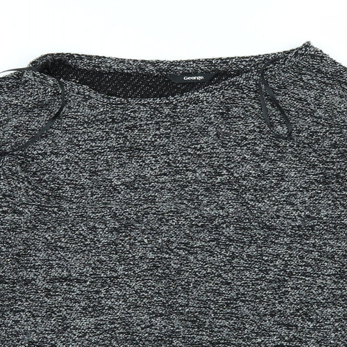 George Womens Black   Pullover Jumper Size 12