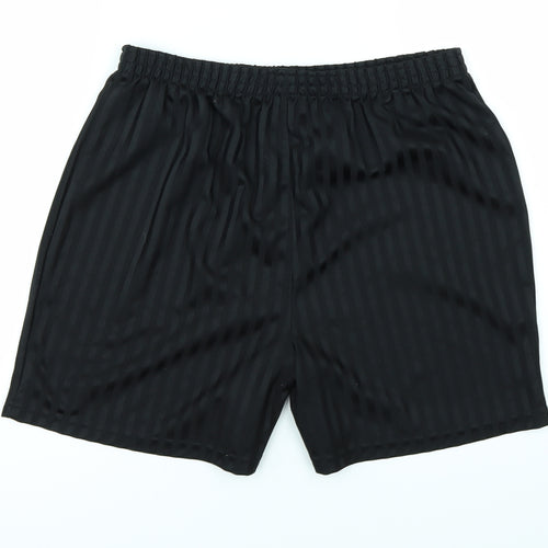 George Boys Black   Sweat Shorts Size 15-16 Years