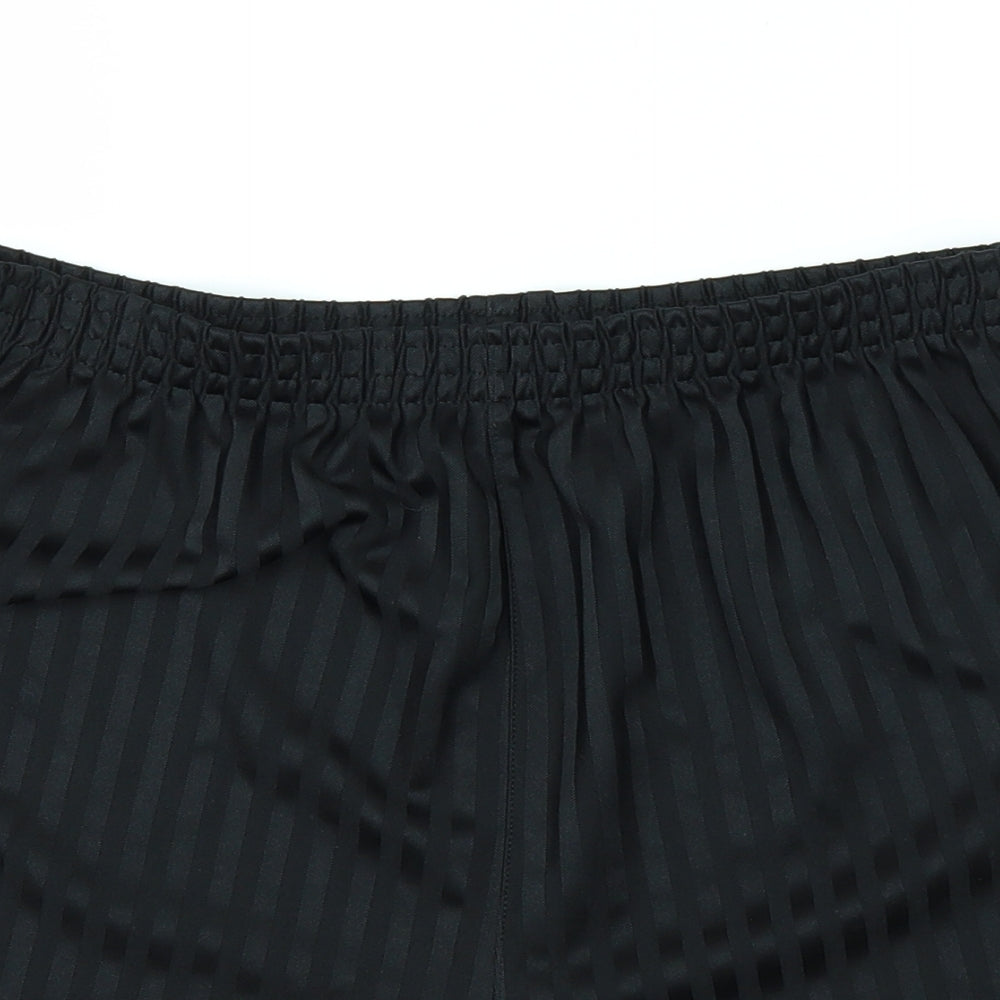 George Boys Black   Sweat Shorts Size 15-16 Years