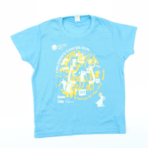 Roly Boys Blue   Basic T-Shirt Size 4 Years