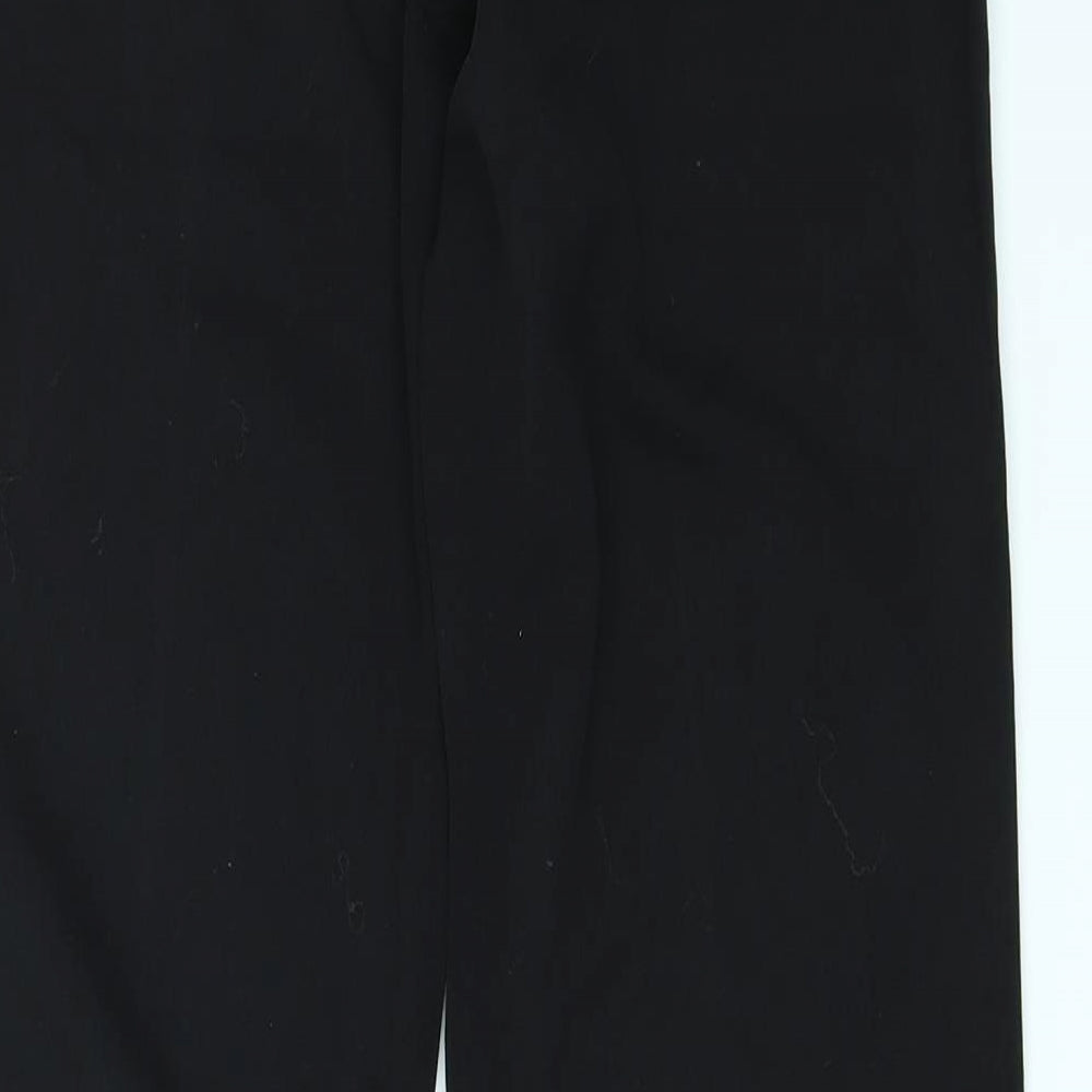 Etam Womens Black   Chino Trousers Size 8 L27 in