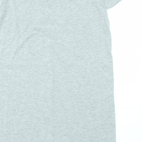 Boohoo Womens Grey   Basic T-Shirt Size 10