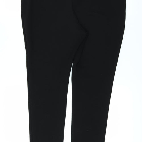 Boohoo Womens Black   Trousers  Size 12 L27 in