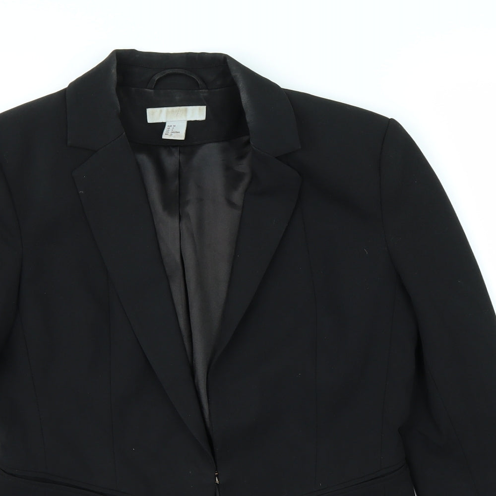 H&M Womens Black   Jacket  Size 8