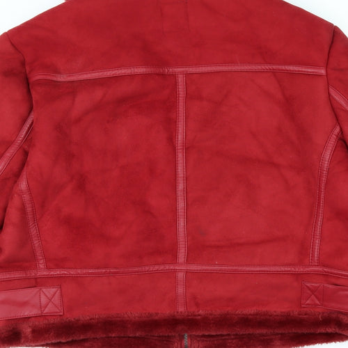 Primark Womens Red   Jacket  Size 16