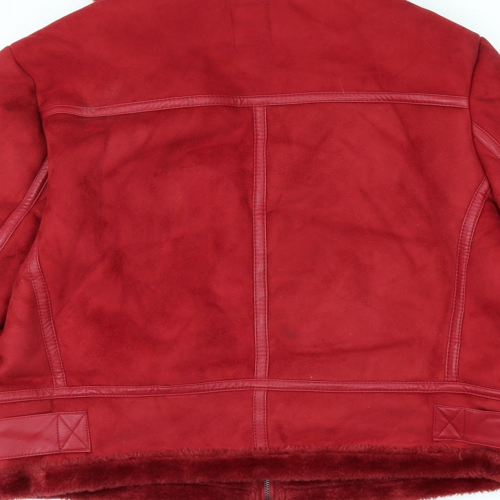 Primark Womens Red   Jacket  Size 16