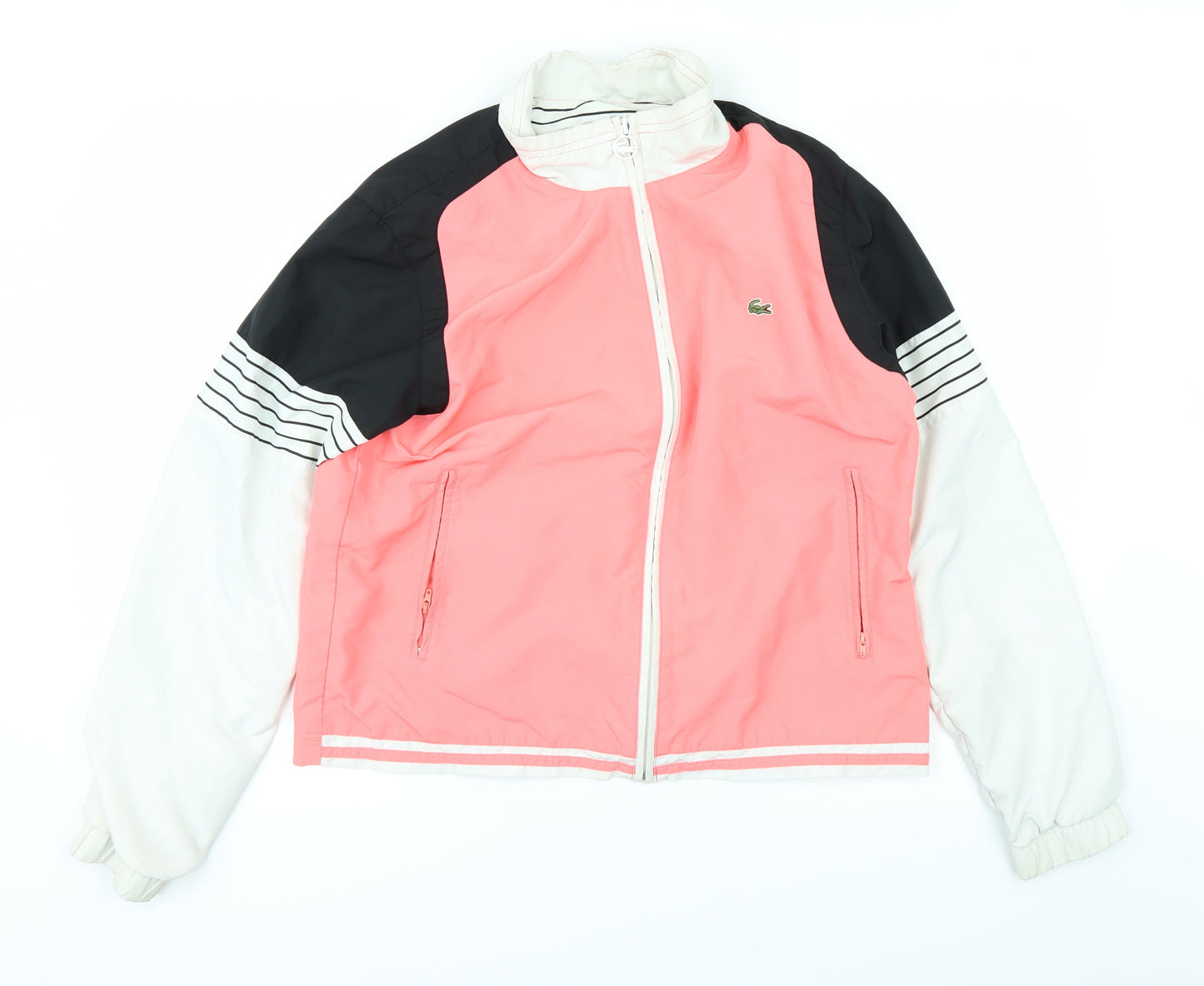 Lacoste Womens Pink   Rain Coat Coat Size 14