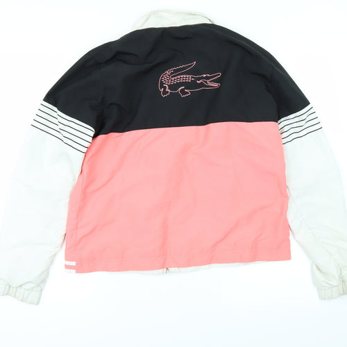 Lacoste Womens Pink   Rain Coat Coat Size 14