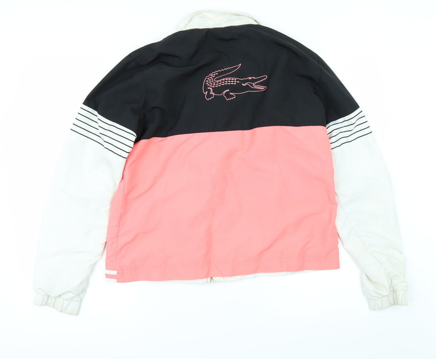 Lacoste Womens Pink   Rain Coat Coat Size 14