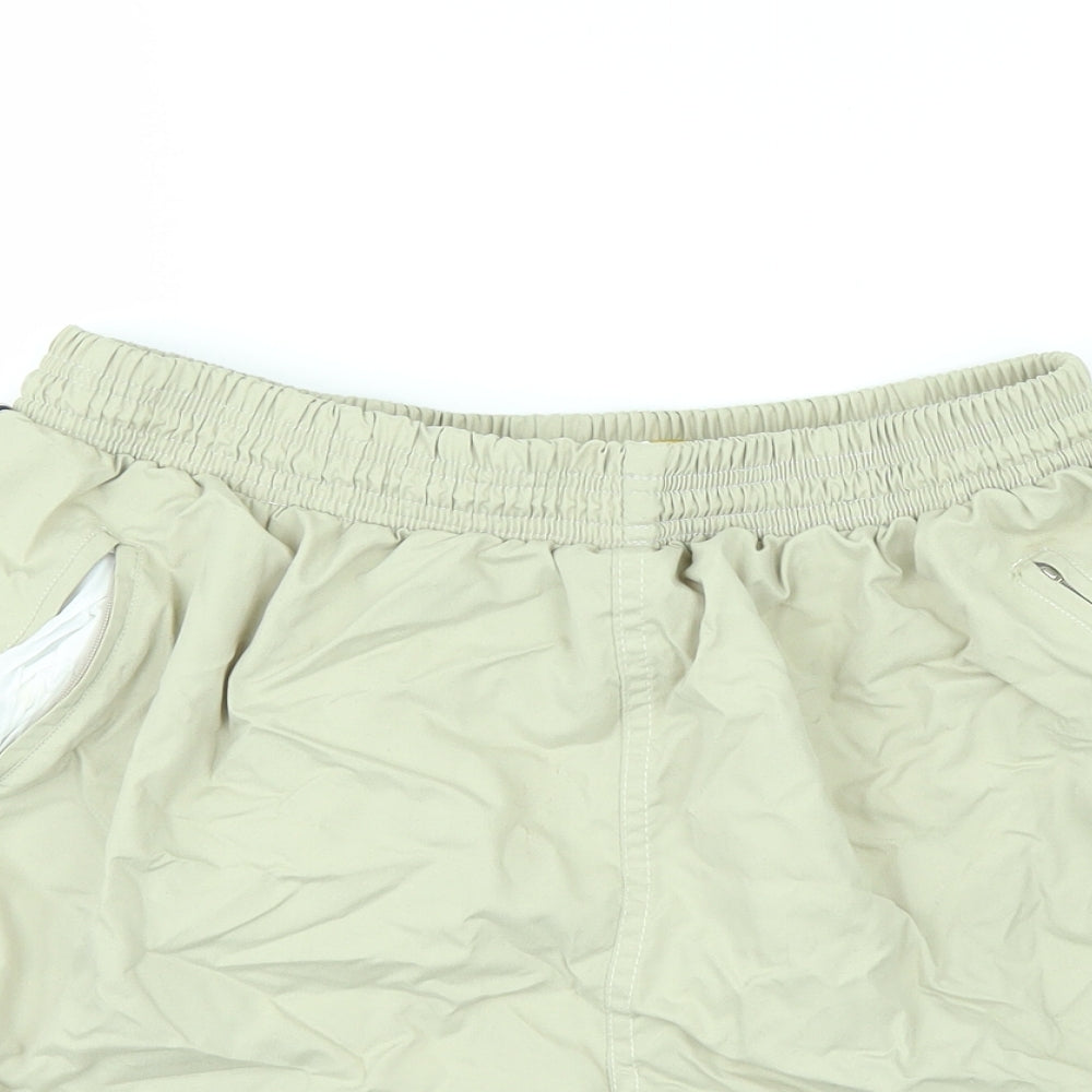 Nike Mens White   Sweat Shorts Size L