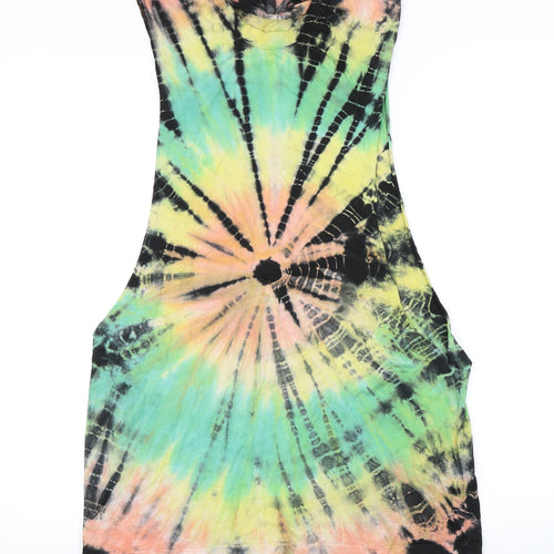 ASOS Womens Multicoloured   Basic Tank Size M  - Long Line