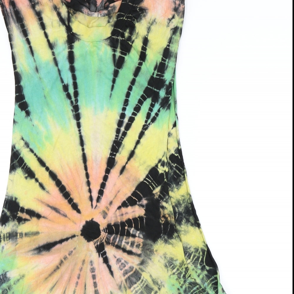 ASOS Womens Multicoloured   Basic Tank Size M  - Long Line