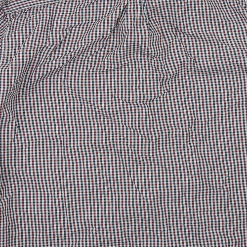 NEXT Mens Red Check   Button-Up Size L
