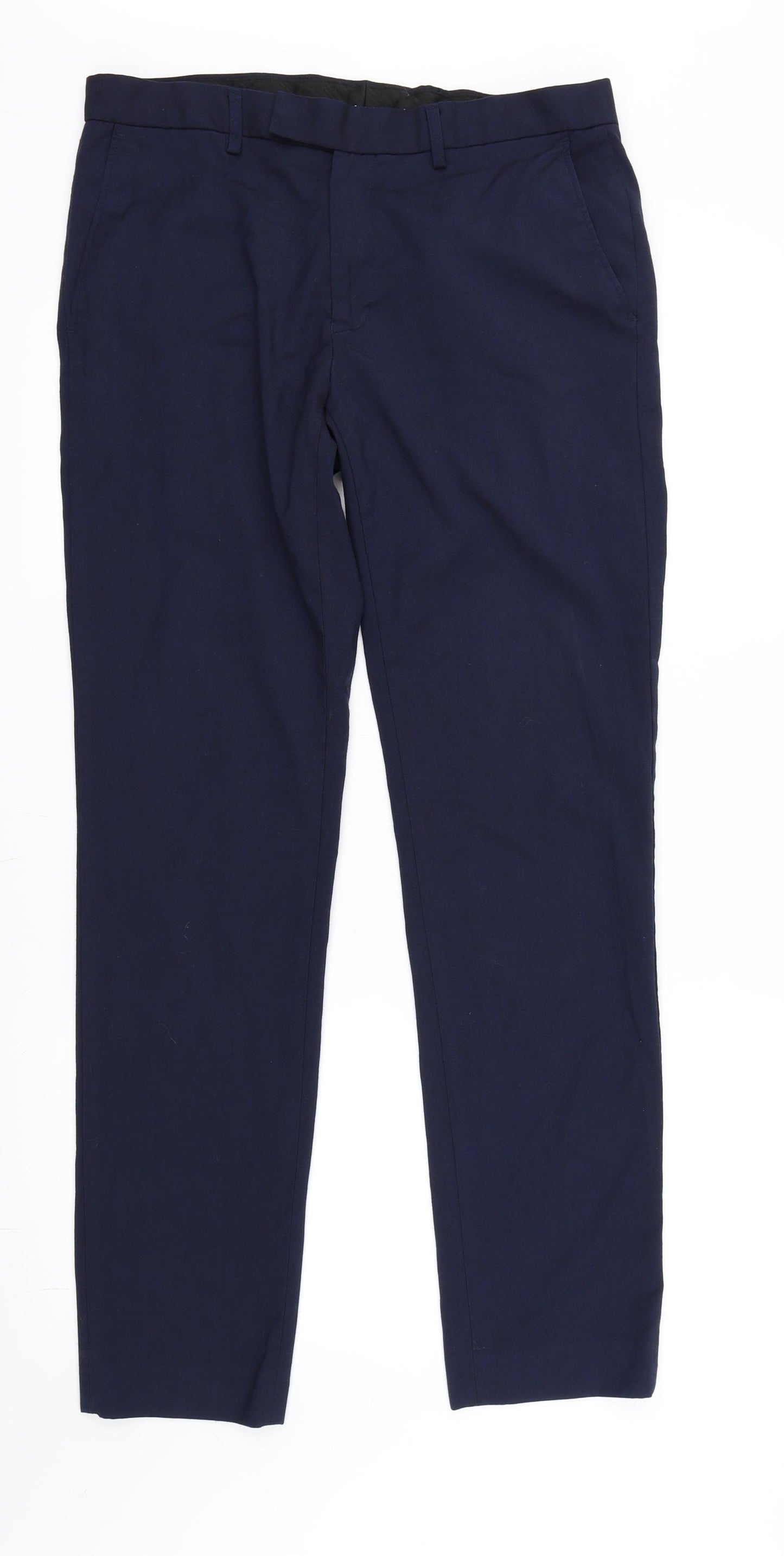 Moss  Mens Blue   Trousers  Size 34 L30 in