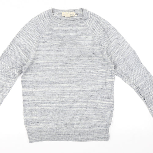H&M Mens Blue   Pullover Jumper Size S