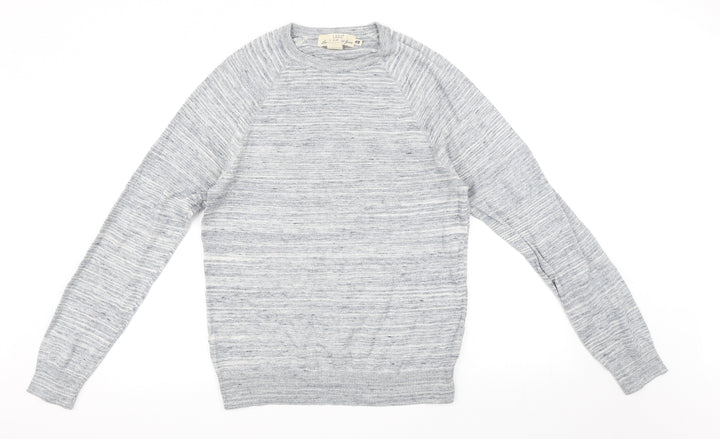 H&M Mens Blue   Pullover Jumper Size S