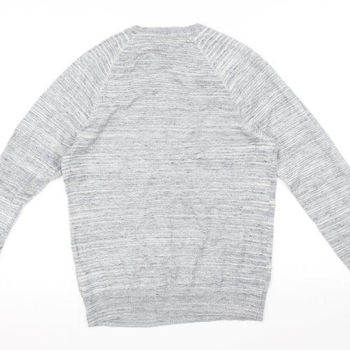 H&M Mens Blue   Pullover Jumper Size S