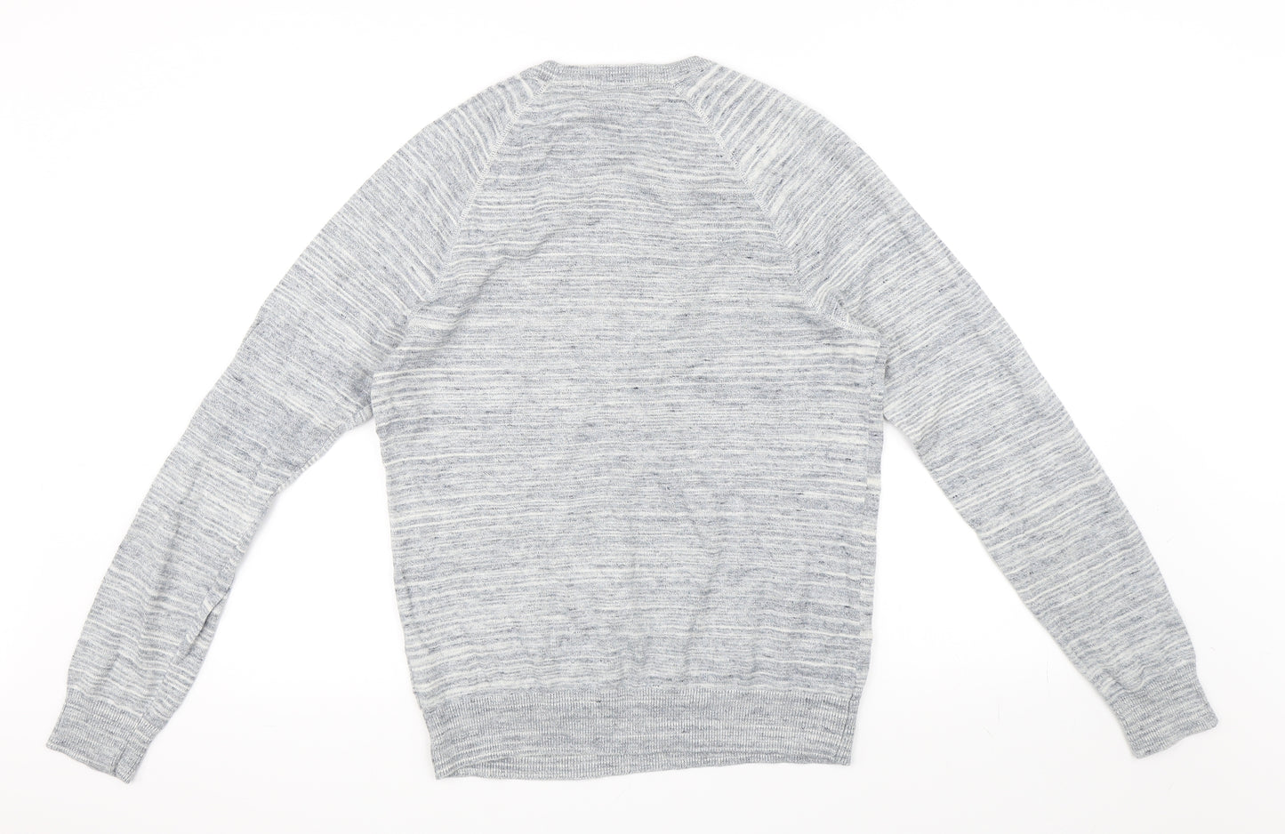 H&M Mens Blue   Pullover Jumper Size S