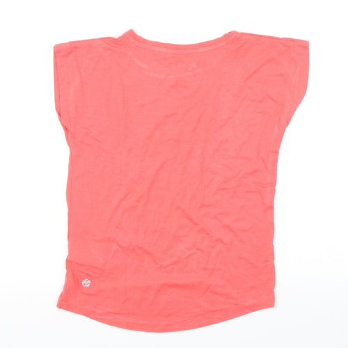 Zakti Girls Pink   Basic T-Shirt Size 7-8 Years