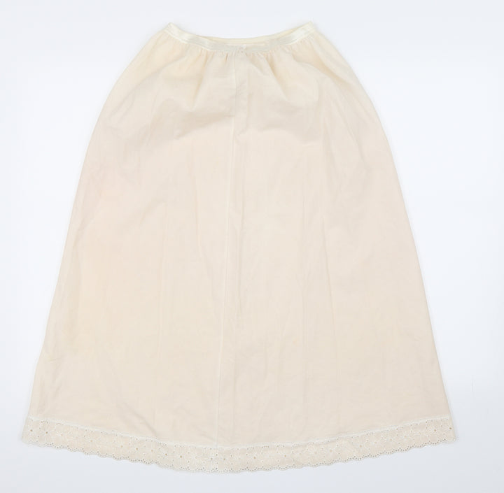 BHS Womens Beige Pettiskirt Skirt Size 12