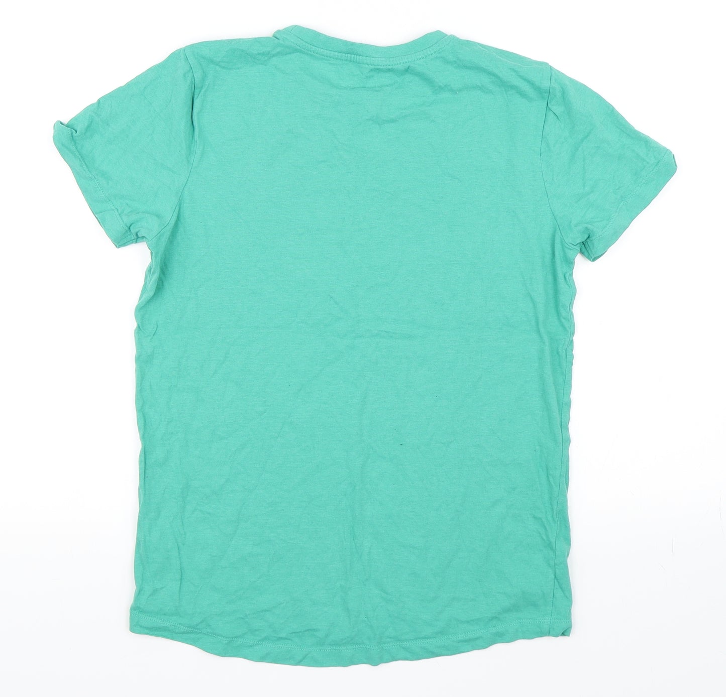 Nutmeg Boys Green   Basic T-Shirt Size 12-13 Years