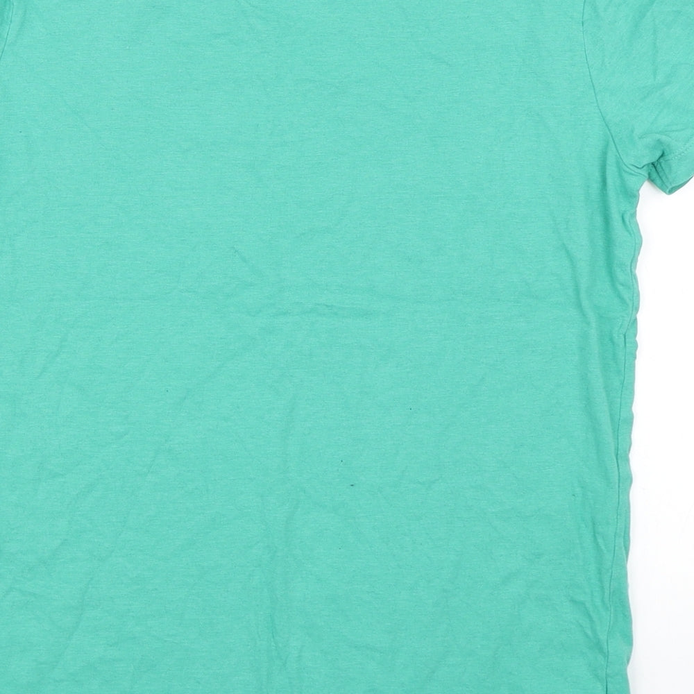 Nutmeg Boys Green   Basic T-Shirt Size 12-13 Years