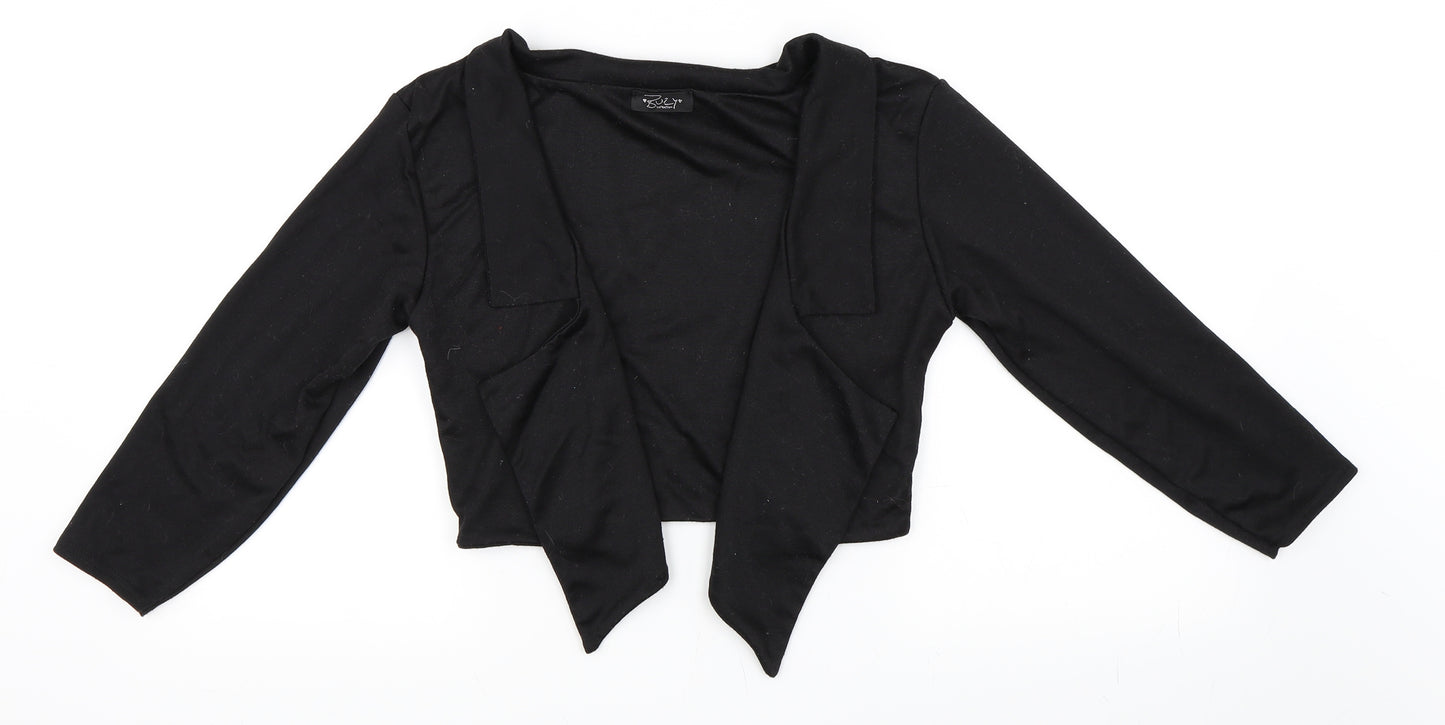Buzy Womens Black   Cardigan Jumper Size S