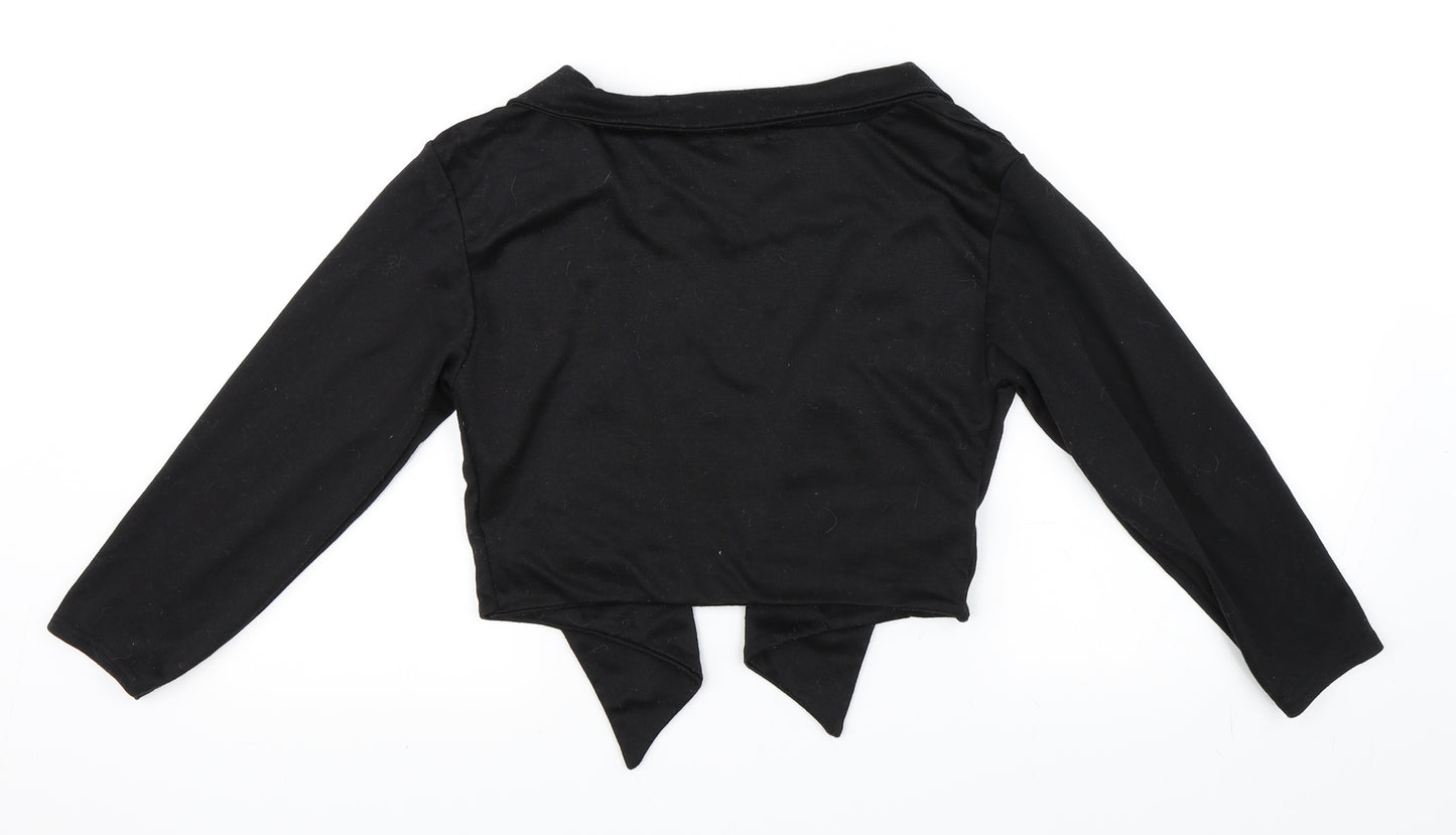 Buzy Womens Black   Cardigan Jumper Size S