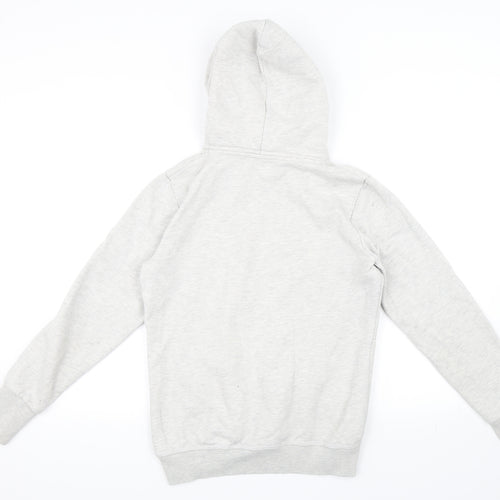 Super Dry Womens Grey   Pullover Hoodie Size M