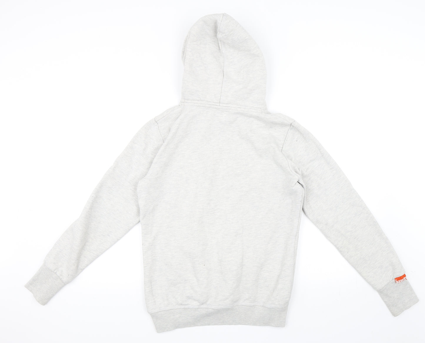 Super Dry Womens Grey   Pullover Hoodie Size M