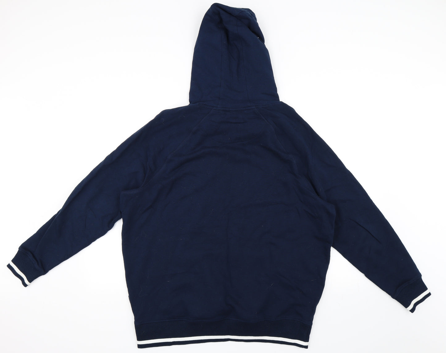 England Rugby Mens Blue   Pullover Hoodie Size L  - England Rugby