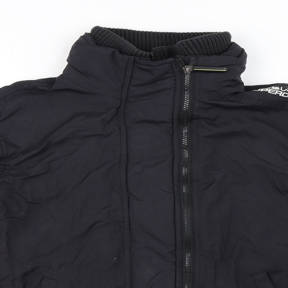 Superdry Mens Grey   Rain Coat Coat Size XL