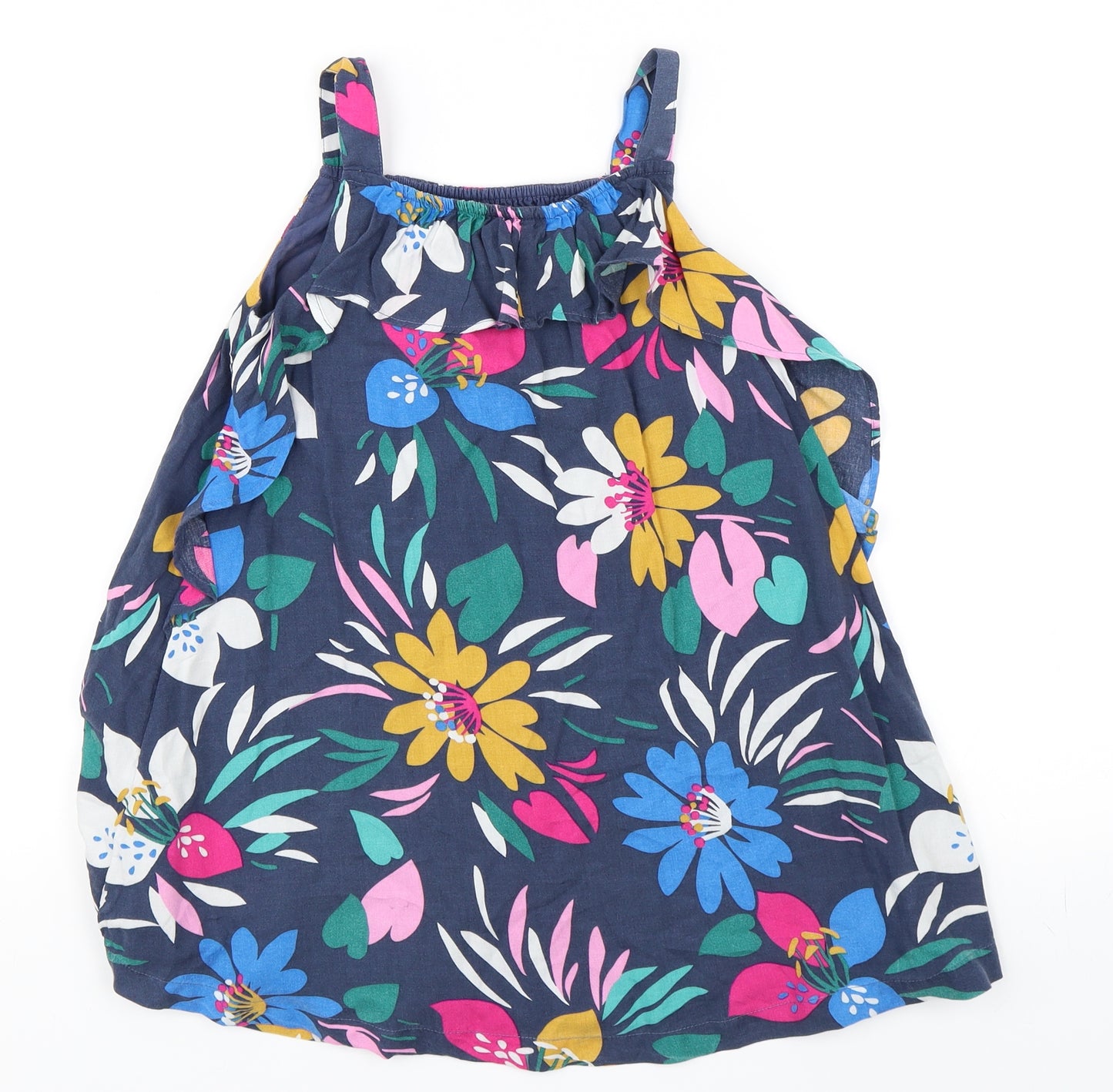 John Lewis Girls Multicoloured Floral  Trapeze & Swing  Size 7 Years