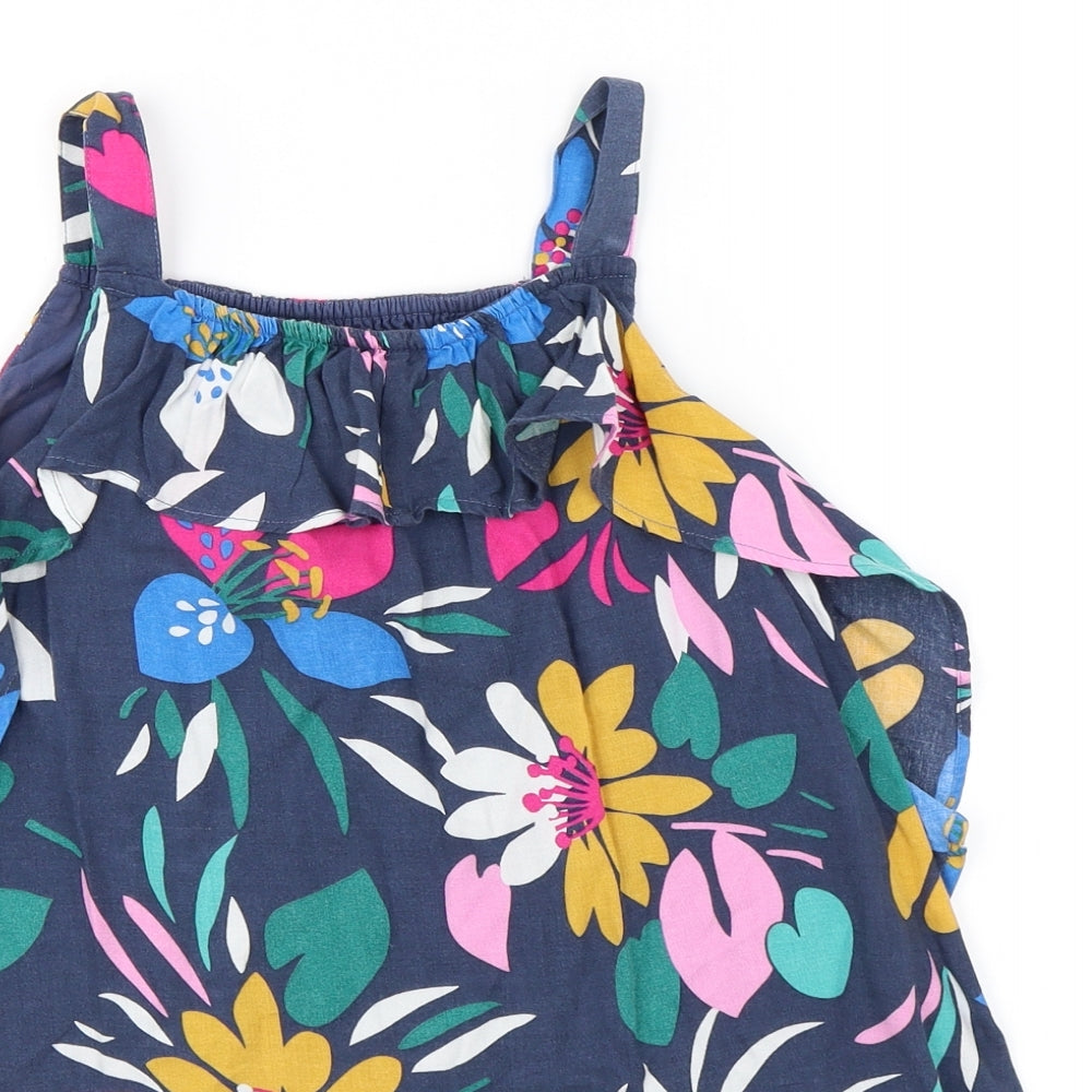 John Lewis Girls Multicoloured Floral  Trapeze & Swing  Size 7 Years