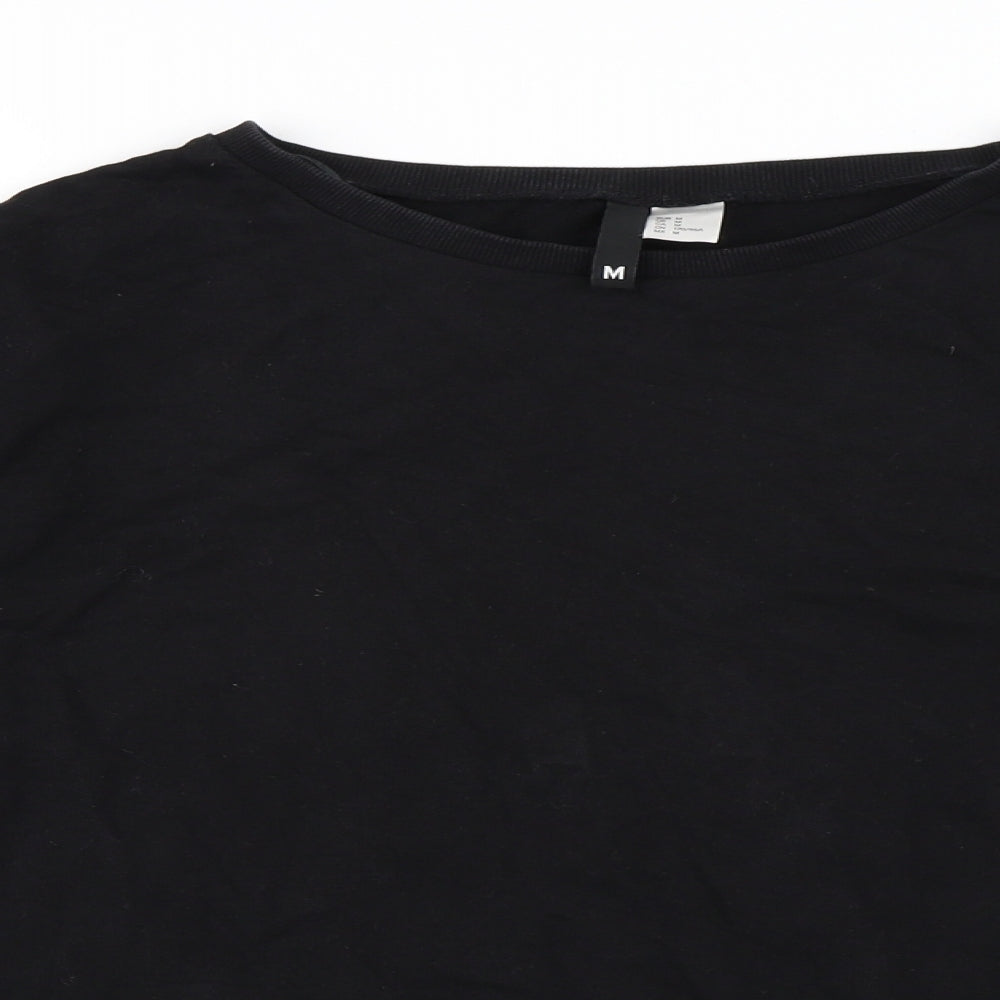H&M Mens Black   Pullover Sweatshirt Size M