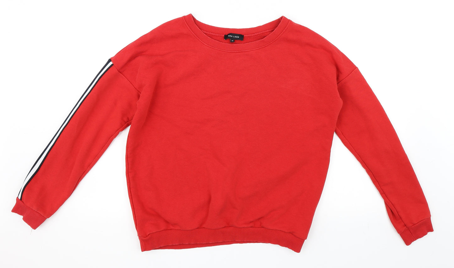 Newlook Womens Red   Pullover Sweatshirt Size 10