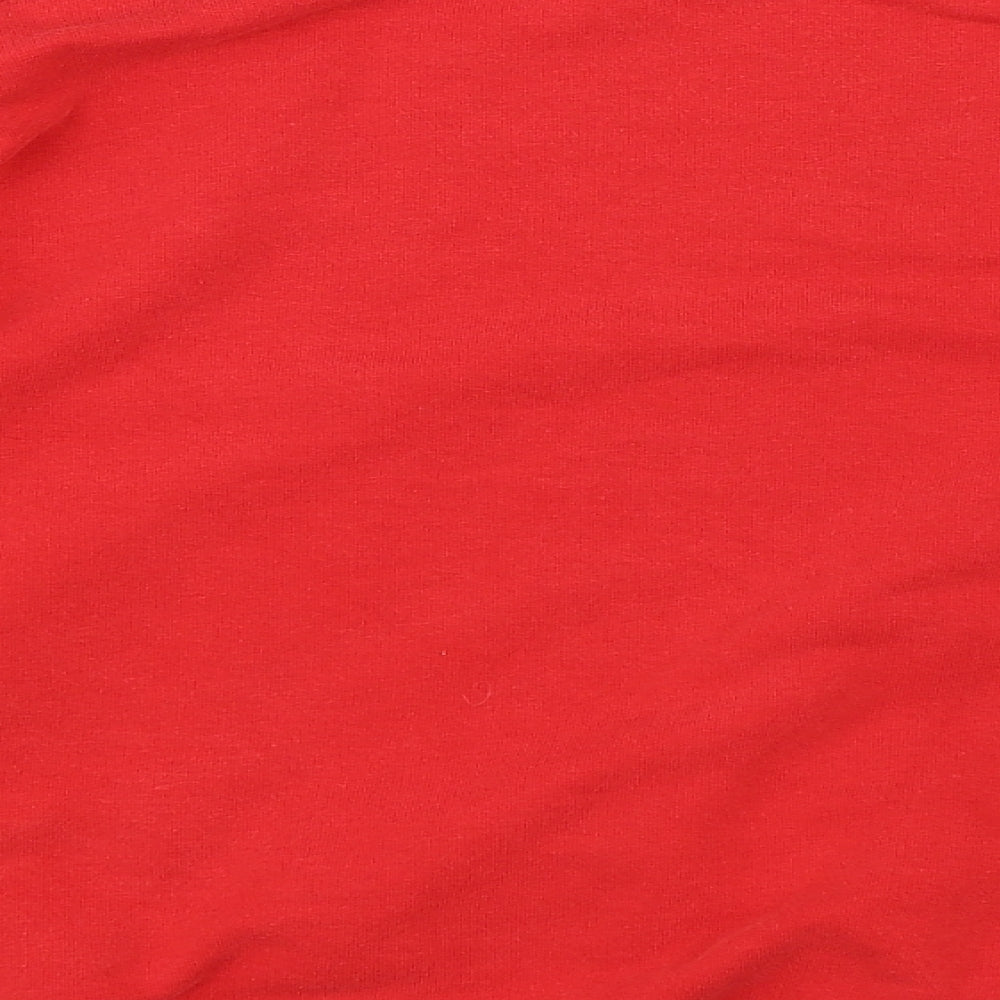 Newlook Womens Red   Pullover Sweatshirt Size 10