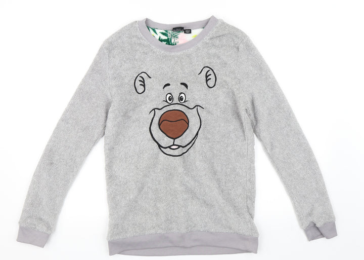 Primark Womens Grey Pullover Sweatshirt Size 6 - The Jungle Book