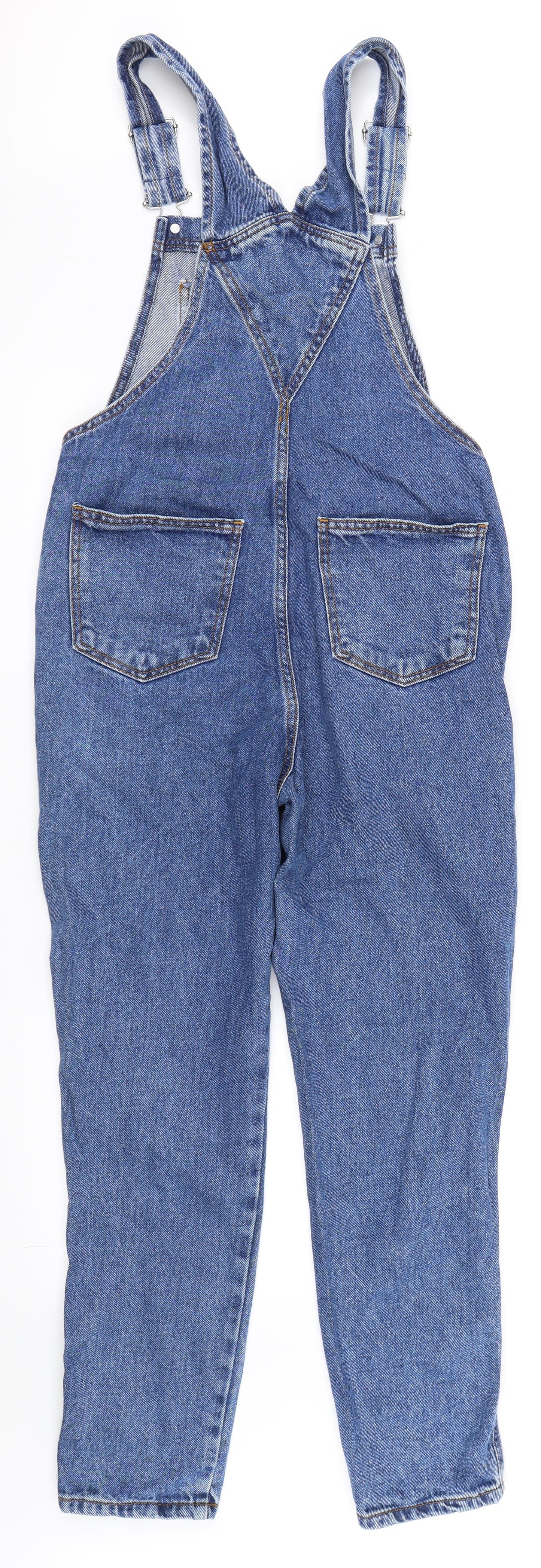 Primark Womens Blue   Dungaree One-Piece Size 8 L26 in