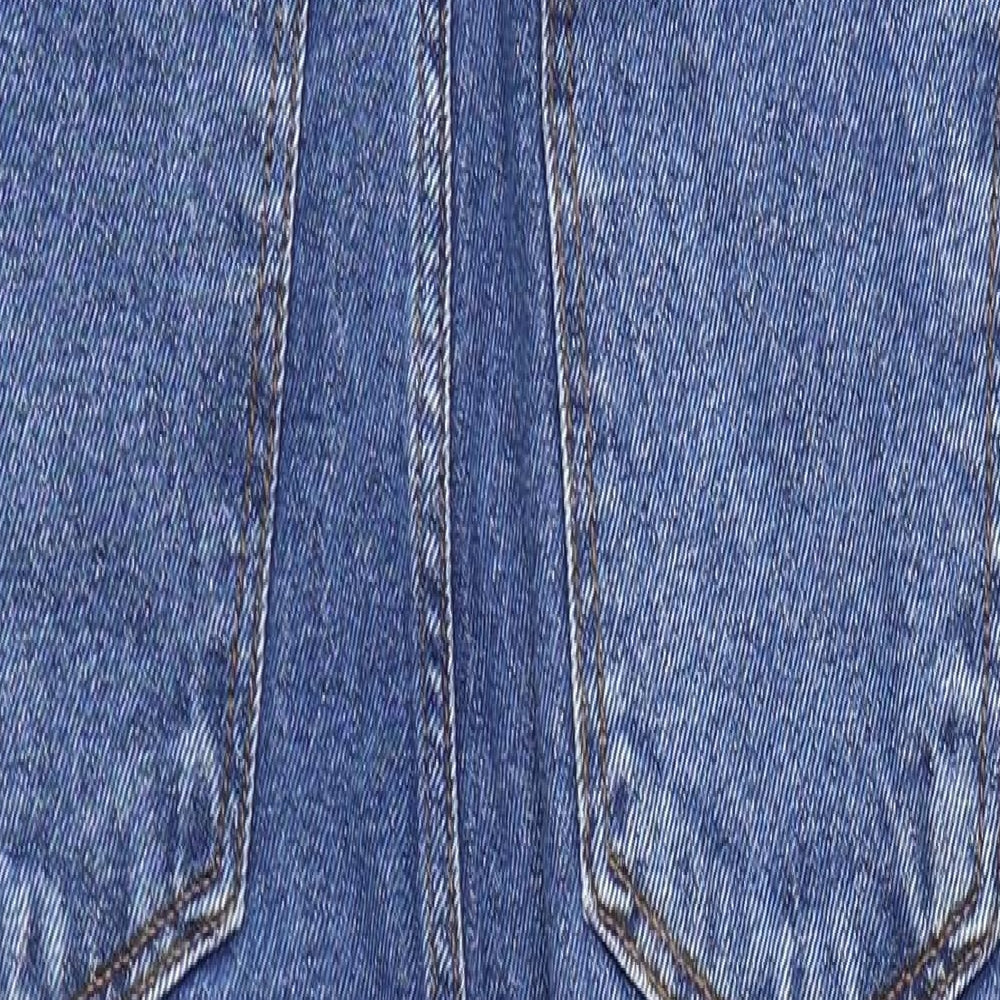 Primark Womens Blue   Dungaree One-Piece Size 8 L26 in
