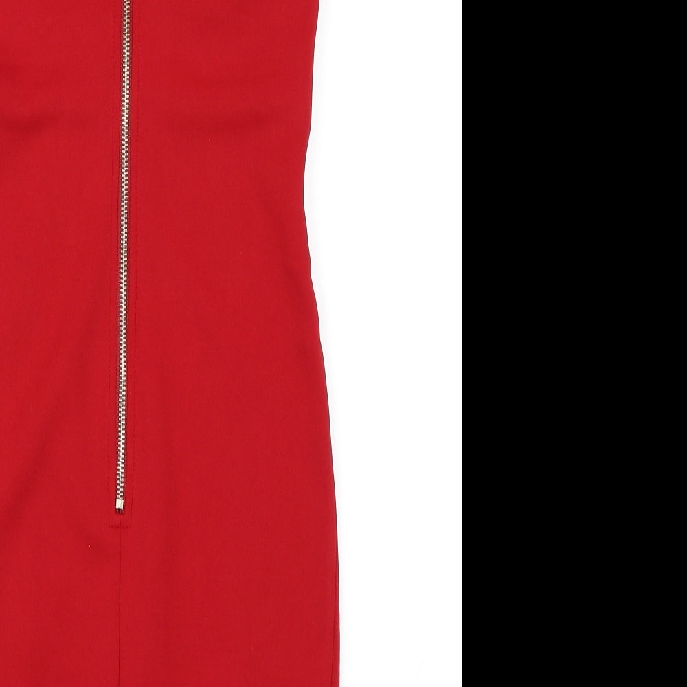 Affel Je Sonne Womens Red   Bodycon  Size S