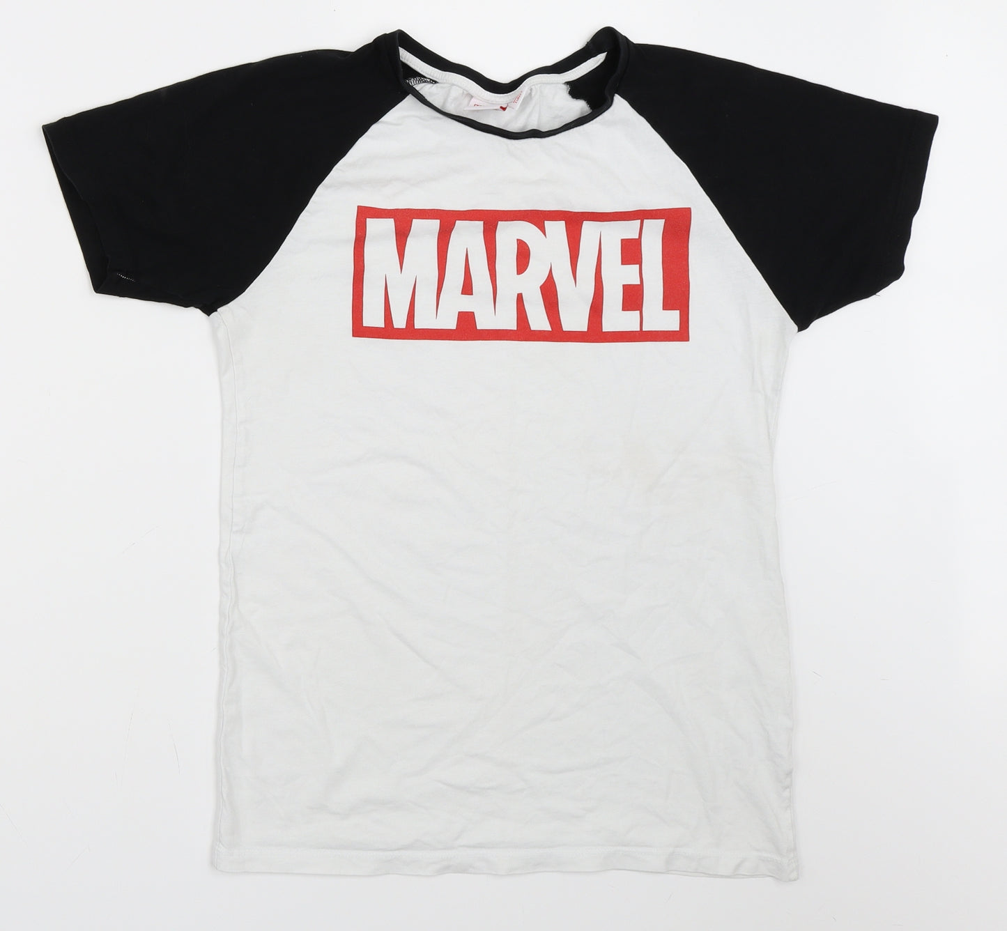 Primark Mens White    T-Shirt Size XS  - Marvel