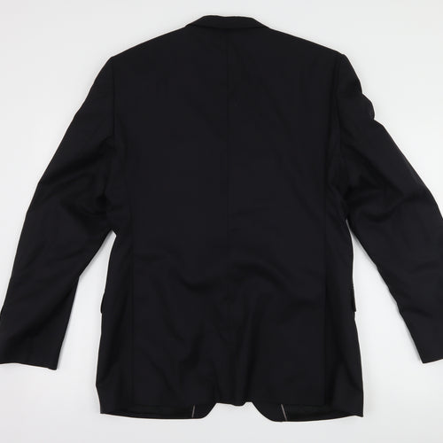 Frencheye Mens Black   Jacket Suit Jacket Size 38