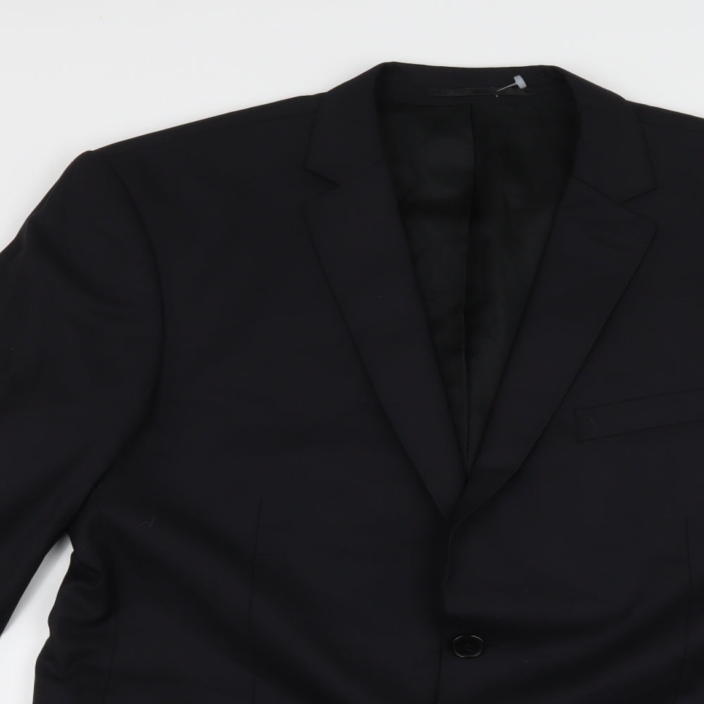 Frencheye Mens Black   Jacket Suit Jacket Size 38